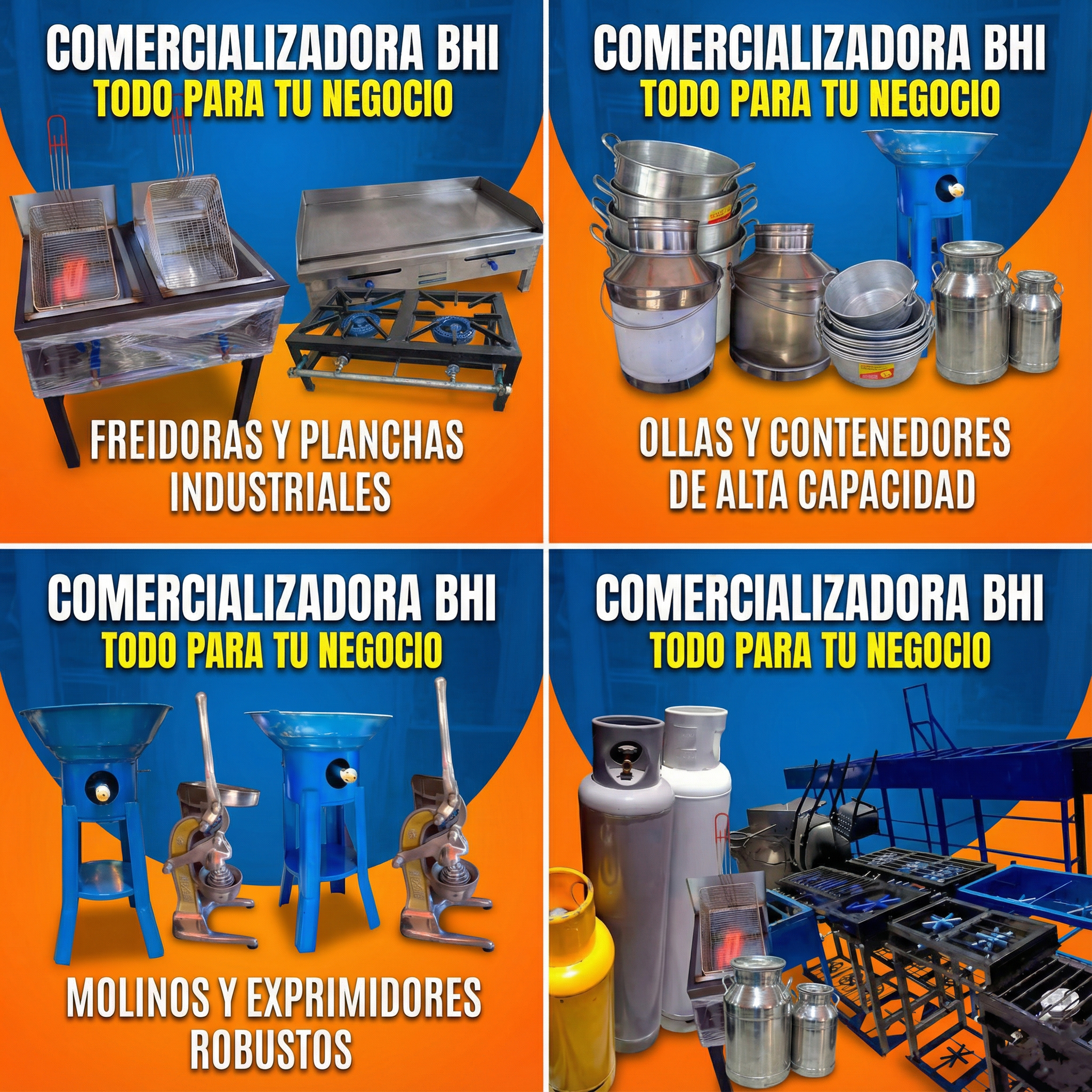 Productos de cocina industrial
